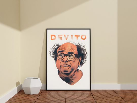 Discover Danny Devito Art Print / Always Sunny / Canvas Poster / Funny Poster