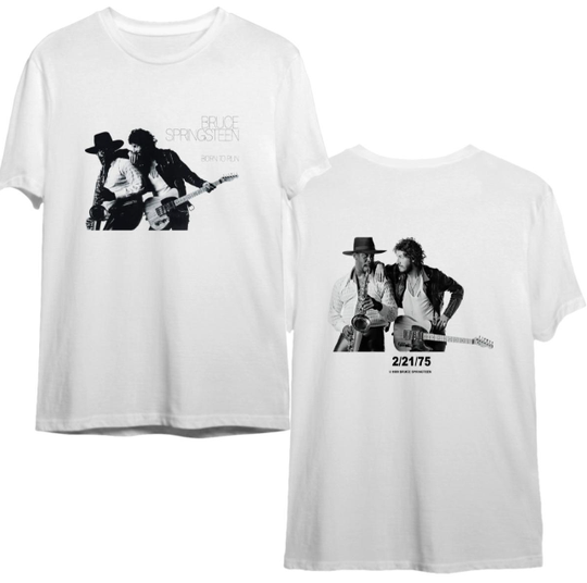 Discover Vintagee 1999 Bruce Springsteen Born To Run Shirt
