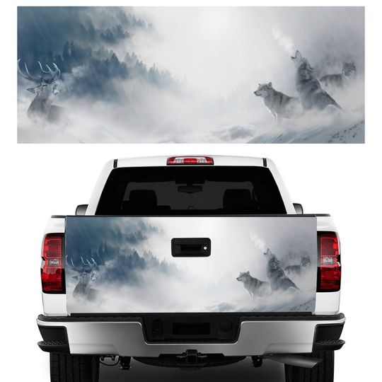 Discover Wild Life Truck Bed Decal
