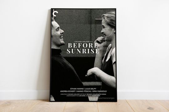 Discover Before Sunrise Vintage Movies Poster