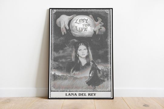 Discover Lana Del Rey For Life Poster