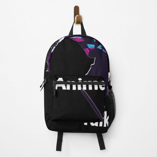 Discover Anime Paused Talk Fast Backpack