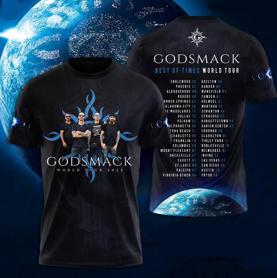 Discover Godsmack Band T-Shirt Rock Band Music 3D T-Shirt