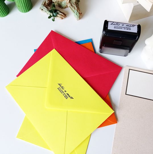 Discover Personalized Return Address Stamp