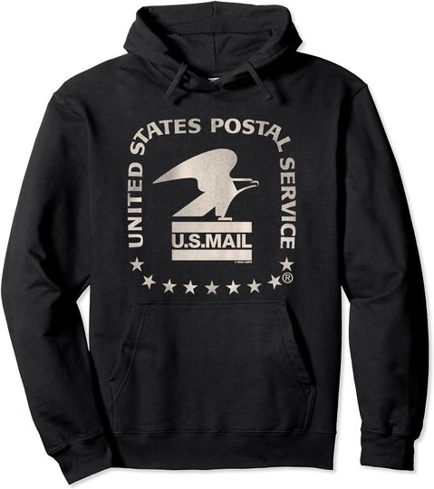 Discover Postal Service Vintage Eagle Pullover Hoodie