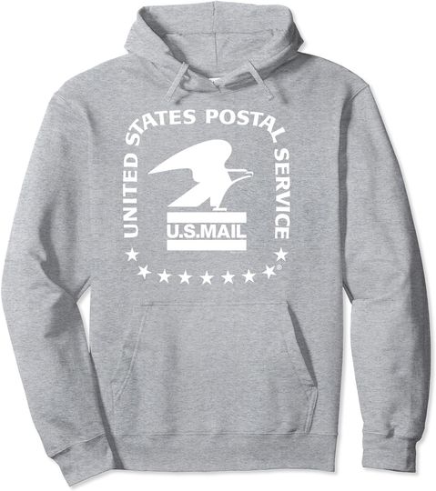 Discover Postal Service- US Air Mail Seal Pullover Hoodie