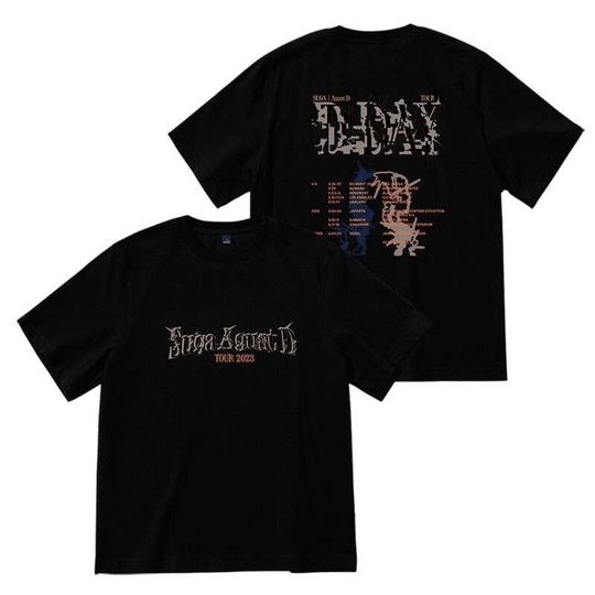 Discover Suga Agust D TOUR 2023 D-DAY Shirt, Suga T-Shirt