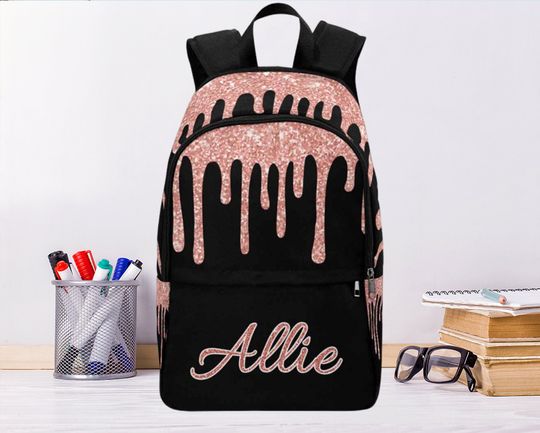 Discover Custom Name Backpack, Personalized School Bag, Custom Bookbag, Travel Backpack