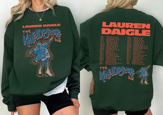 Discover 2024 Lauren Daigle The Kaleidoscope Tour 2023-24 Sweatshirt