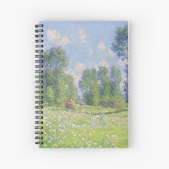 Discover Claude Monet Spiral Notebook