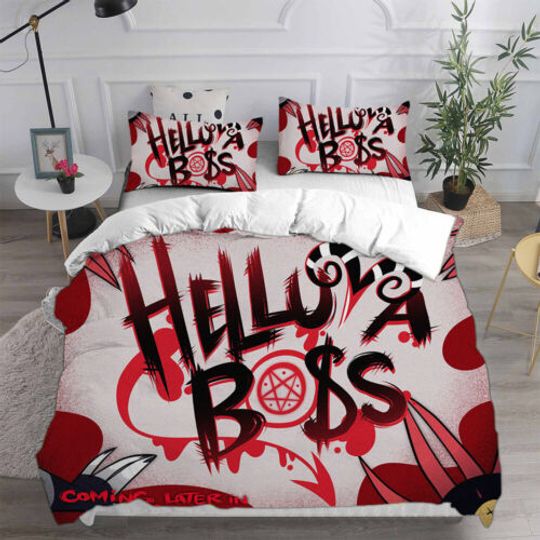 Discover Hazbin Hotel Bedding Set, Hazbin Hotel Fan Gift