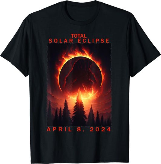 Discover 2024 Eclipse Total Solar Eclipse 2024 Unisex T-Shirt