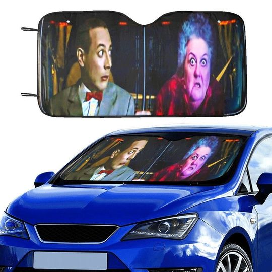 Discover Car Windshield Sunshade PeeWee and Large Marge