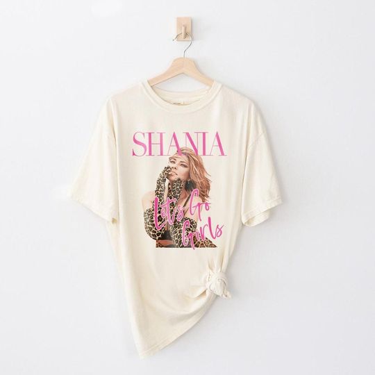 Discover Shania Twain Let's Go Girls Graphic T-Shirt
