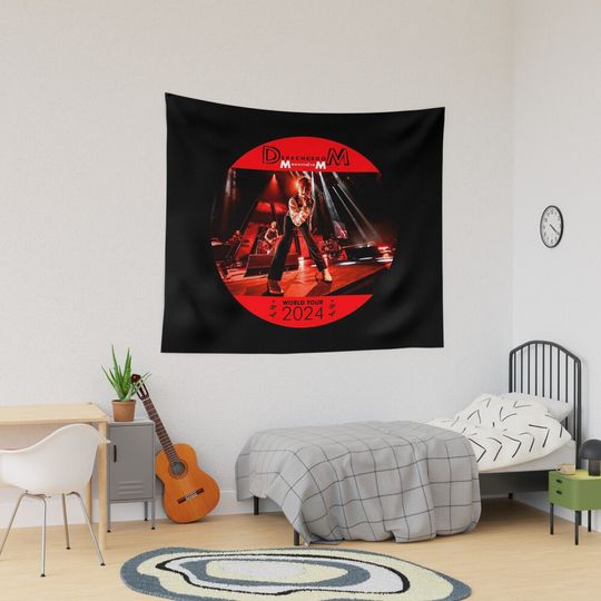 Discover Depeche Mode Music World Tour Tapestry