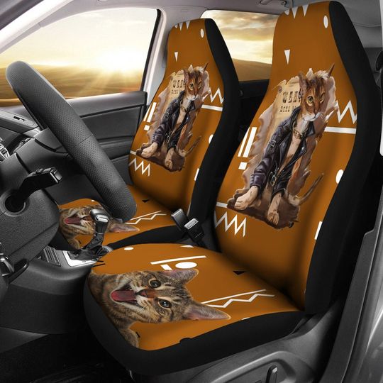Discover Rock Cat Car Seat Cover