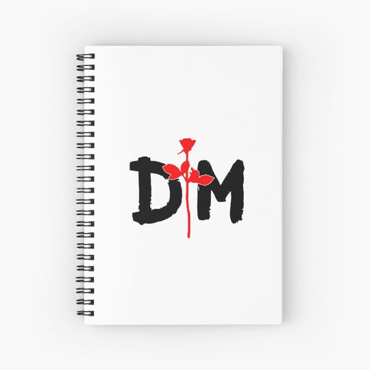 Discover Depeche Mode Spiral Notebook