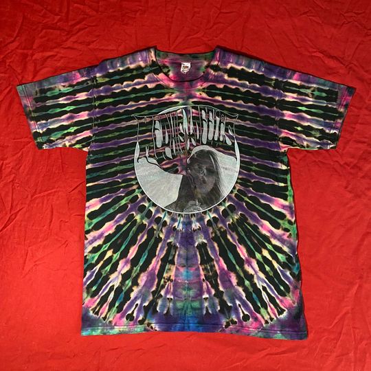 Discover Mephistofeles Album Cover Graphic Reverse Tie Dye Shirt