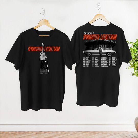 Discover Bruce Springsteen And E Street Band Rock Tour 2024 Shirt