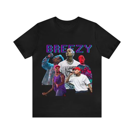 Discover Chris Brown, 11:11 TOUR WITH DATES Chris Brown 2024 Unisex Shirt