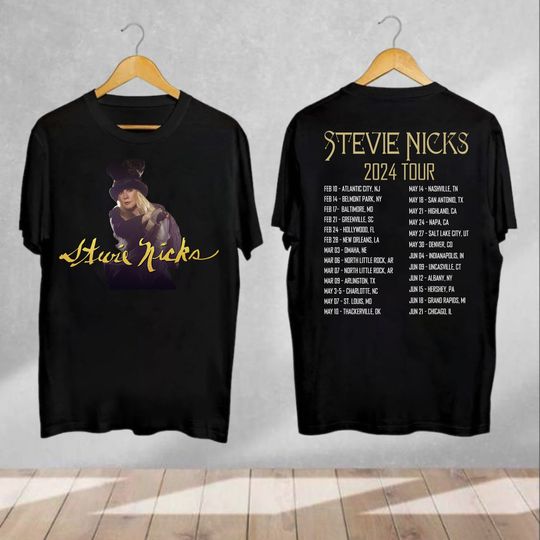 Discover Stevie Nicks Tour 2024 T-Shirt, Stevie Nicks Shirt