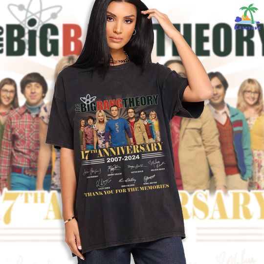 Discover The Big Bang Theory Shirt | The Big Bang Anniversary T Shirt