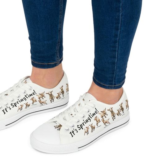 Discover It's Springtime! Baby Goat Sneakers