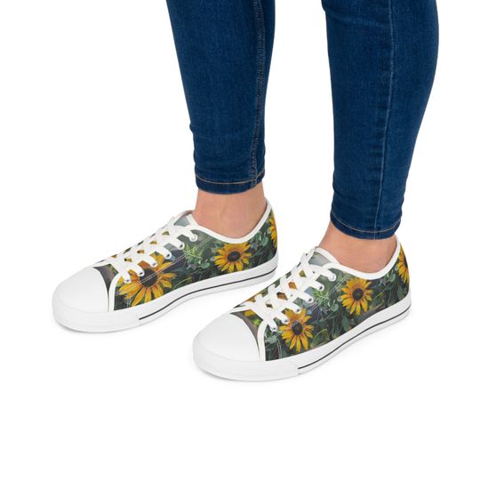 Discover Women's Low Top Sneakers Sunflower