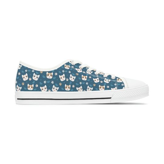 Discover Cat Lover Low Top Sneakers