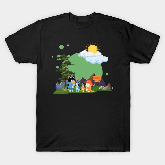 Discover BlueyDad camp - BlueyDad - T-Shirt