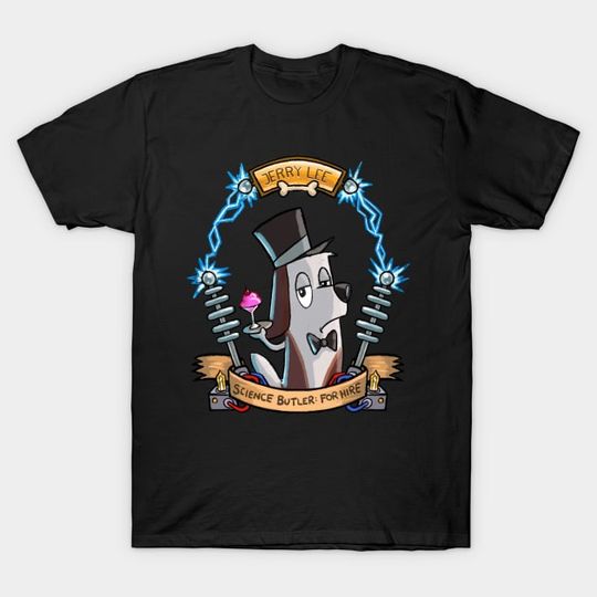 Discover Science Butler For Hire - BlueyDad - T-Shirt