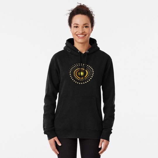 Discover America Totality 04 08 24 Total Solar Eclipse 2024 Pullover Hoodie