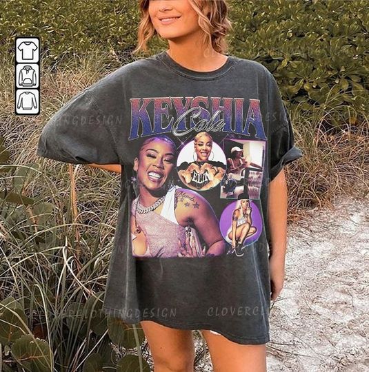 Discover Keyshia Cole Vintage Shirt, Homage Baby Tee