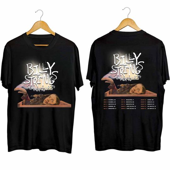Discover Billy Strings Summer 2024 Tour Shirt, Billy Strings 2024 Concert Shirt