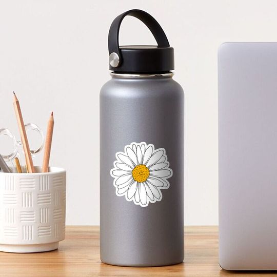 Discover Daisy Flower Sticker