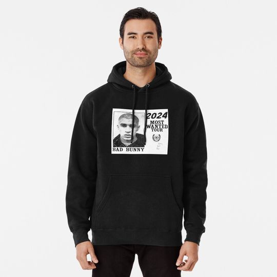 Discover Bad Bunny Tour, Most Wanted Tour Hoodie