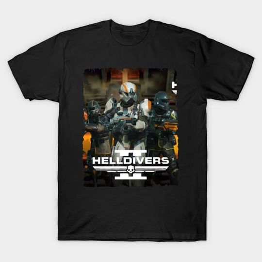 Discover Helldivers Minimalist Shirt, Helldivers T-Shirt