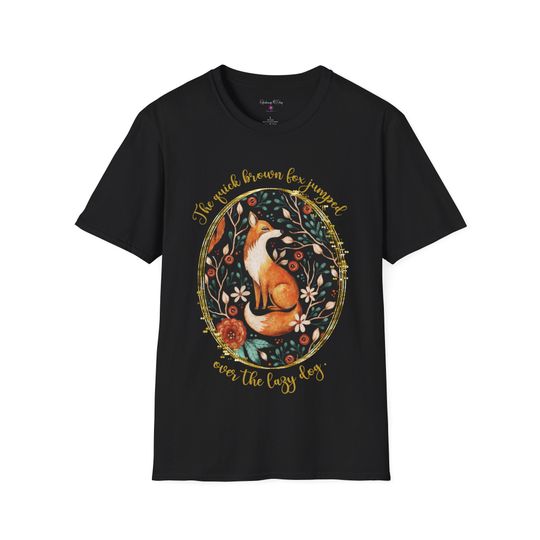 Discover Whimsical Fox Family T-Shirt