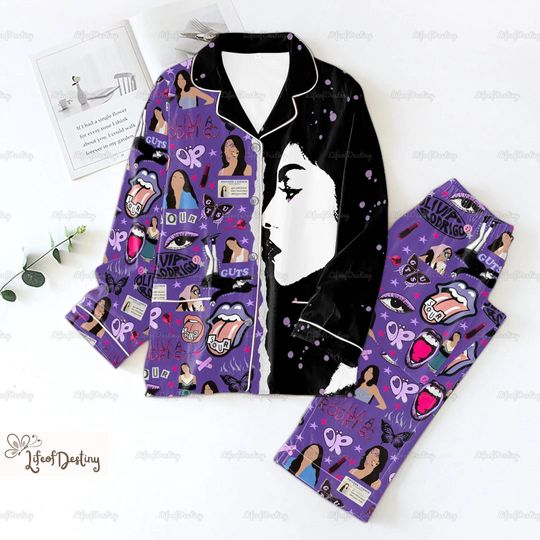 Discover Olivia Rodrigo Pajamas Pants Set