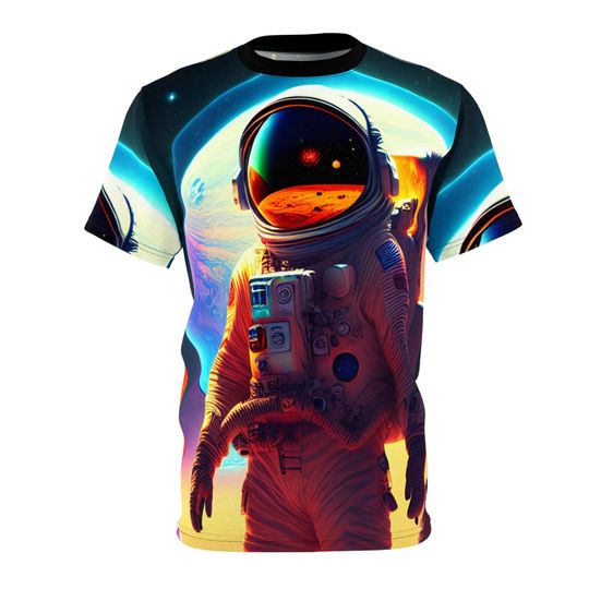 Discover Space Man On Mars 3D TShirt