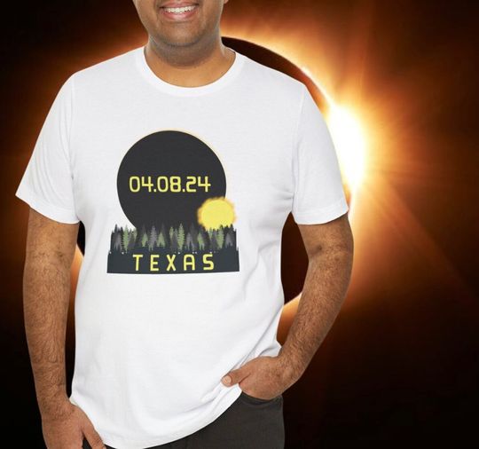 Discover Eclipse Texas 04-08-24 Mens and Womens Tshirt