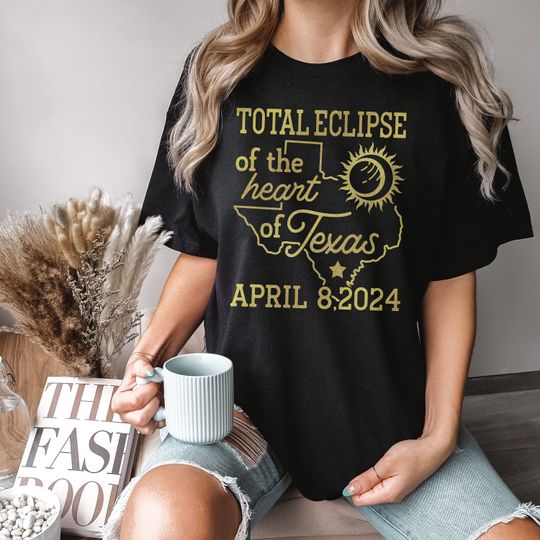 Discover Texas Solar Eclipse T-Shirt, 2024 Solar Eclipse Shirt