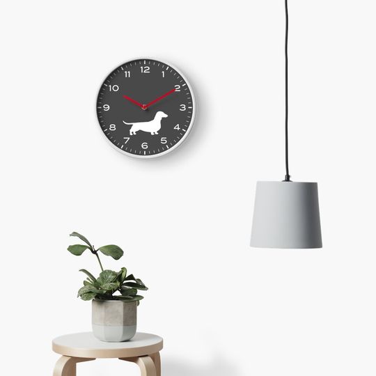 Discover Dachshund Wall Clock