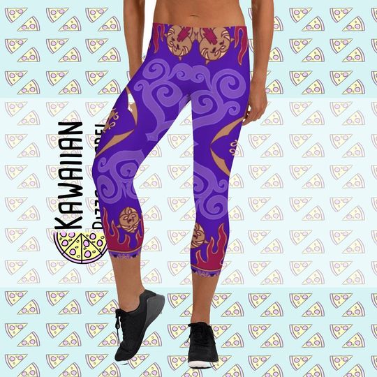 Discover Magic Carpet Inspired Capri Leggings