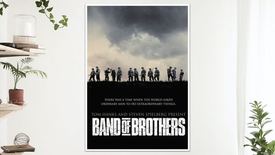 Discover Band Of Brothers TV Movie Art Film Poster