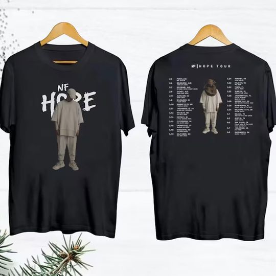 Discover NF Rapper Hope Tour 2024 T-Shirt