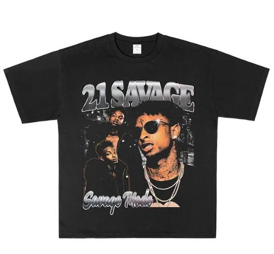Discover 21 Savage T-Shirt, Music Artist T-Shirt