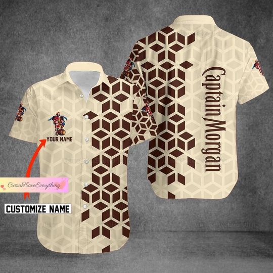 Discover Captain Morgan Button Shirt, Button Down Shirt