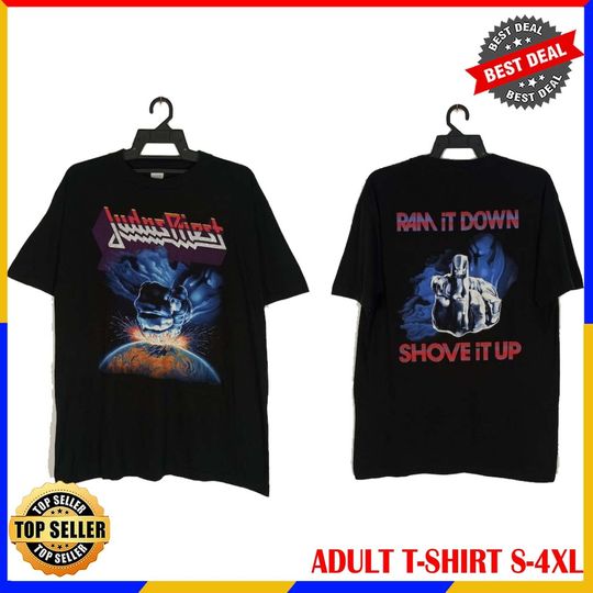 Discover HOT Judas Priest 1988 Ram It Down Shove It Up T-Shirt