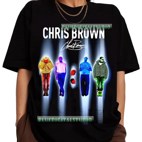Discover Chris Brown 11:11 Tour 2024 Fan T-Shirt